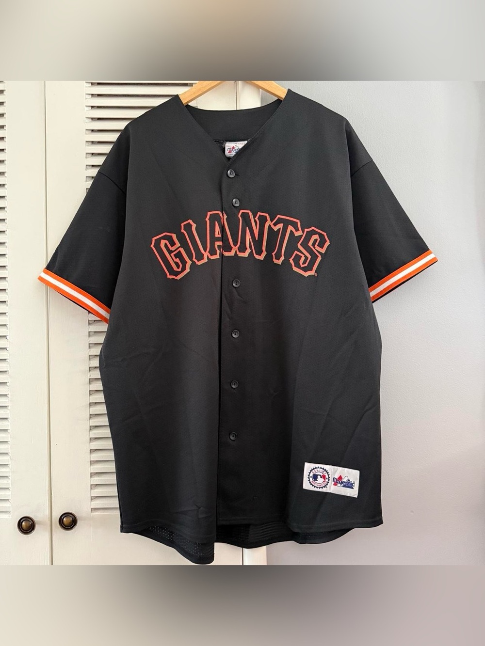 Vintage San Francisco GIANTS Barry Bonds Majestic MLB Baseball Jersey